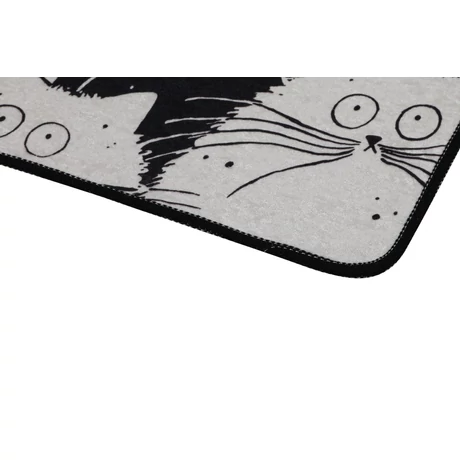 Fürdőszobaszőnyeg Szett (2 db) Fehér Cats