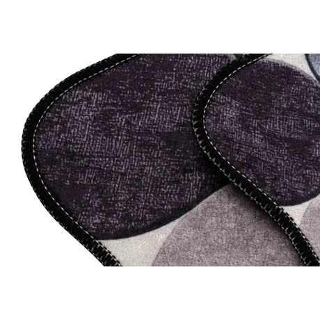 Fürdőszobaszőnyeg Szett (2 db) Circle - Purple