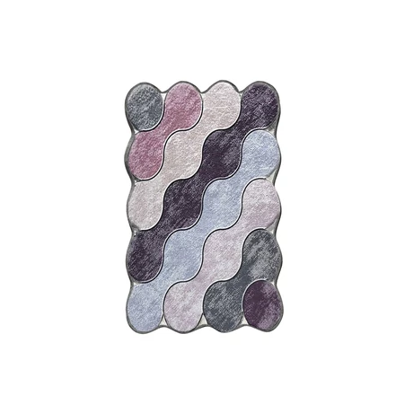 Fürdőszobaszőnyeg Circle - Purple