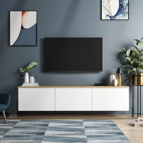TV szekrény Neon - White