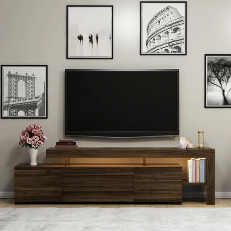 TV szekrény Beliz - Walnut