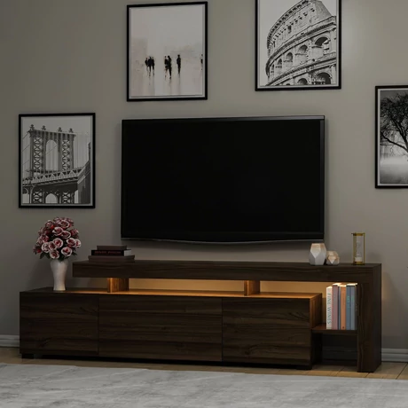 TV szekrény Beliz - Walnut
