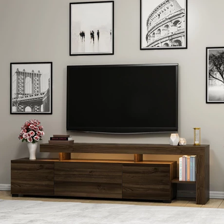 TV szekrény Beliz - Walnut