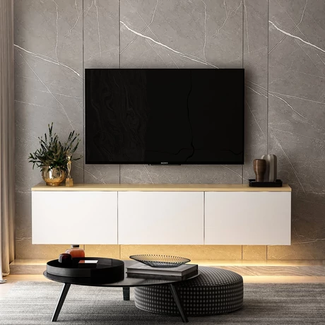TV szekrény Neon - White v2