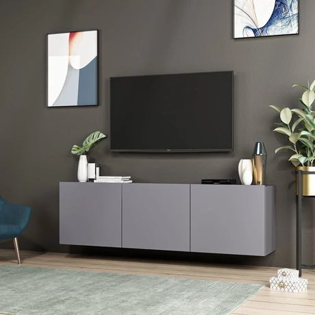 TV szekrény White - Anthracite