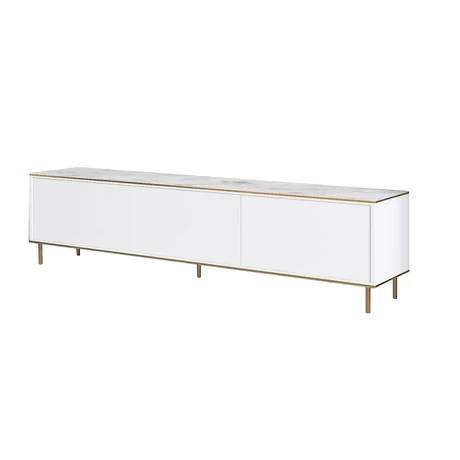 TV szekrény Imaj - Marble, White