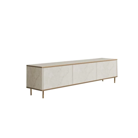 TV szekrény Imaj - Travertine, Gold
