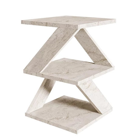 Kis asztal Albeni - Travertine