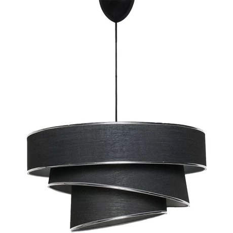 Függőlámpa, Couper - Fekete, Silver