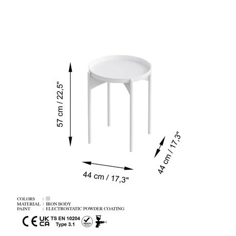 Dohányzóasztal Shb-002-C