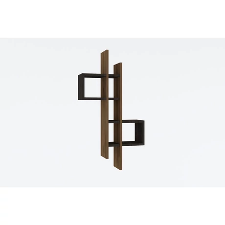 Fali polc Emse - Oak, Anthracite