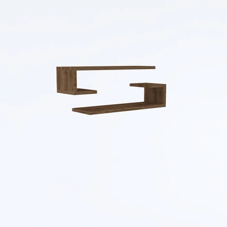 Fali polc Eldo - Walnut