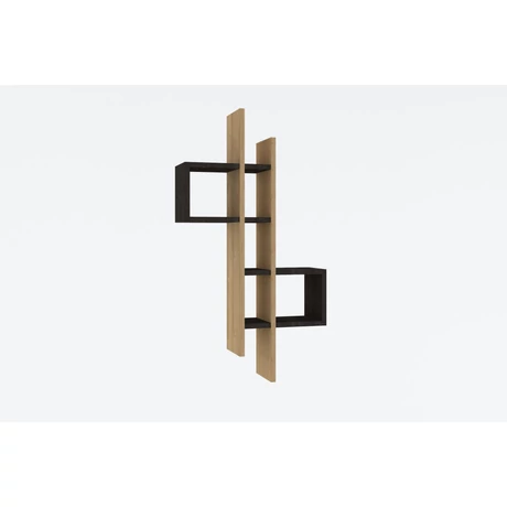 Fali polc Emse - Sapphire Oak, Anthracite