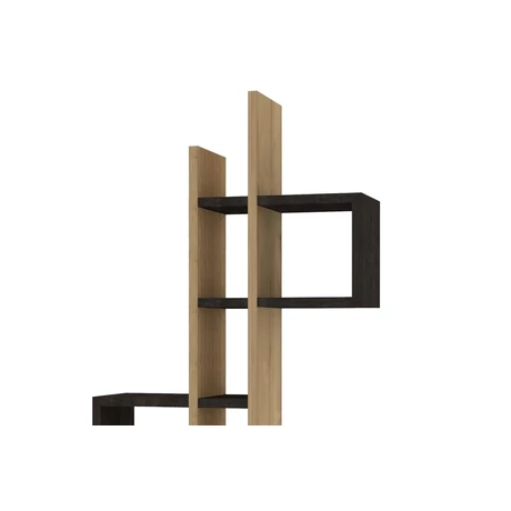 Fali polc Emse - Sapphire Oak, Anthracite