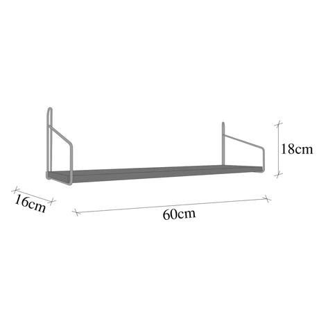 Fali polc Duvar Rafı 60 cm Extra
