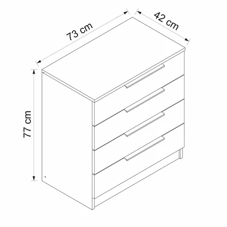 Komód Kale Plus - 7913