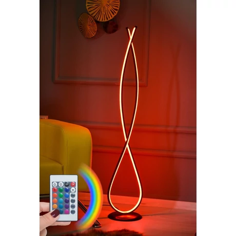 Állólámpa, Infinity Fekete - Multicolor