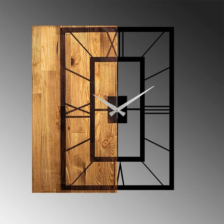 Fali Dekoráció Decorative Wooden Wall Clock, Wooden Clock 37