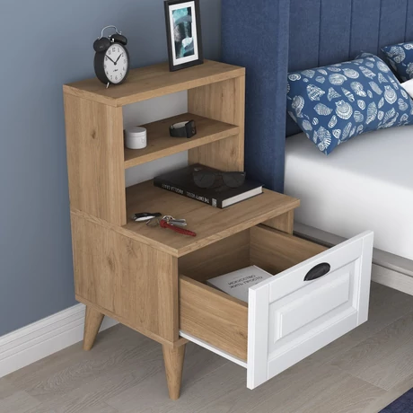 Éjjeliszekrény BD105 - 2786 - Walnut