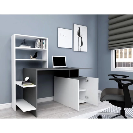 Íróasztal Melis - White, Anthracite
