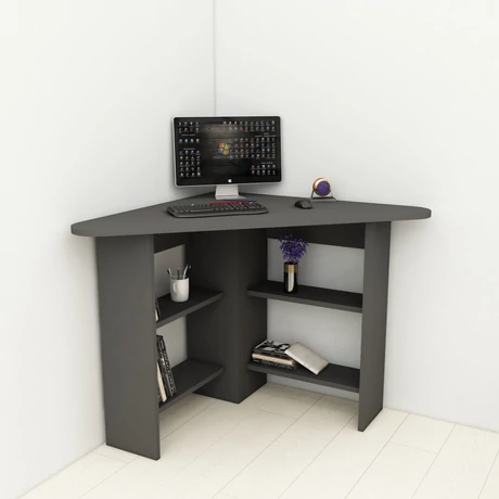 Íróasztal Corner - Antracit