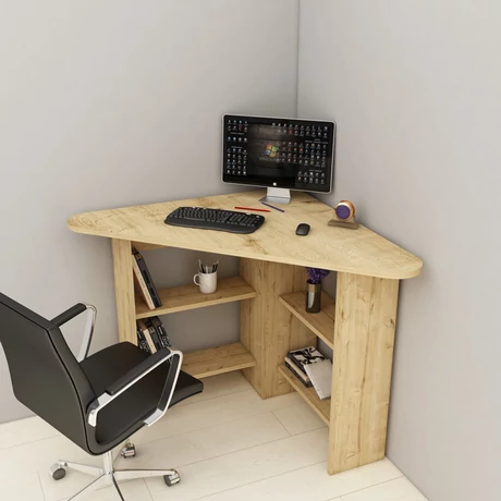Íróasztal Corner - Sapphire Oak