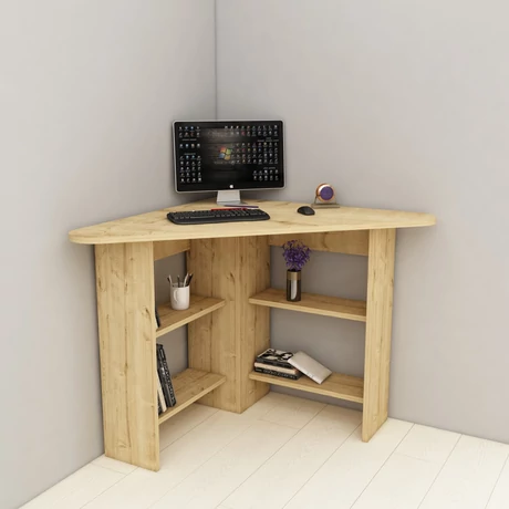Íróasztal Corner - Sapphire Oak