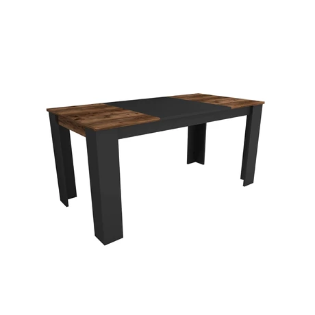 Étkező asztal Line - Light Walnut, Black