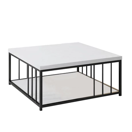 Dohányzóasztal Zenn - White, Black