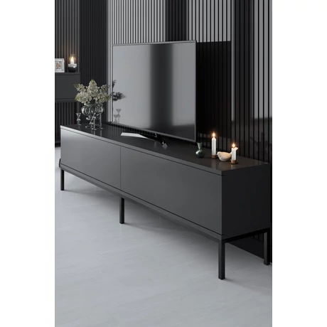 TV szekrény Lord - Anthracite, Black