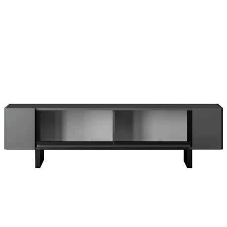 TV szekrény Yildiz - Anthracite, Black