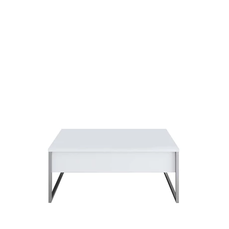 Dohányzóasztal Luxe - White, Silver