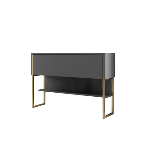Komód Luxe - Gold, Anthracite