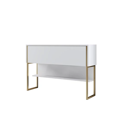 Komód Luxe - Gold, White