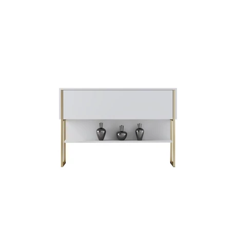 Komód Luxe - Gold, White