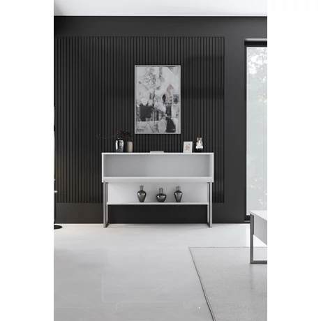 Komód Luxe - Silver, White