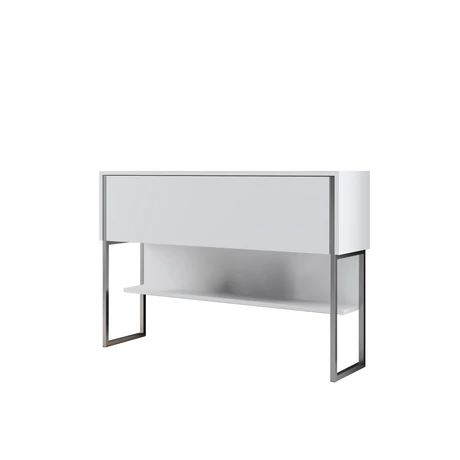 Komód Luxe - Silver, White
