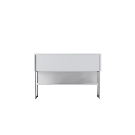 Komód Luxe - Silver, White