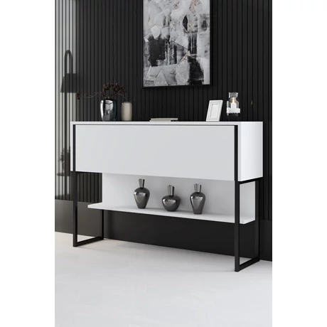 Komód Luxe - Black, White