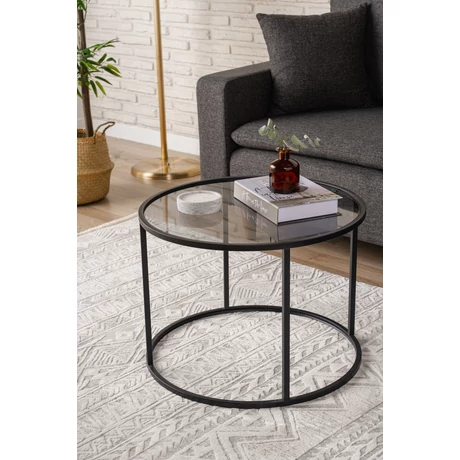 Dohányzóasztal Startis - Black 60