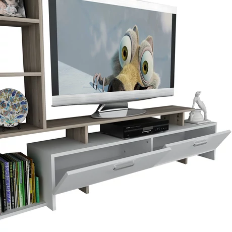 TV szekrény Şimal - White, Cordoba