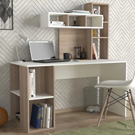 Íróasztal Coral - White, Cordoba