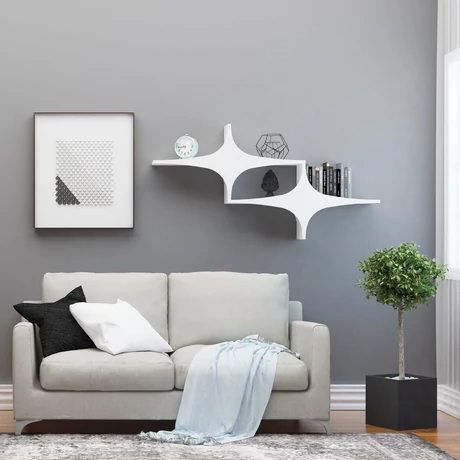 Fali polc Susen 2 - White