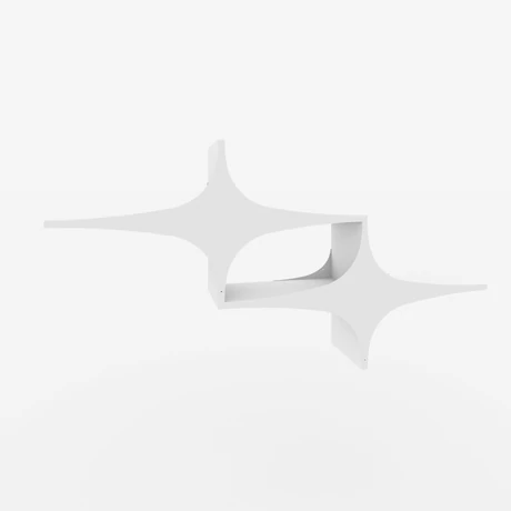 Fali polc Susen 2 - White