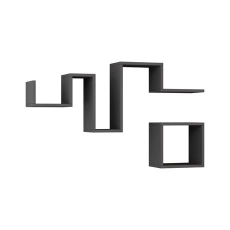 Fali polc Follow - Anthracite