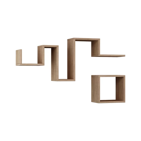 Fali polc Follow - Oak