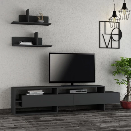 TV szekrény Gara - Anthracite
