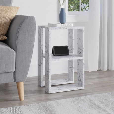 Éjjeliszekrény Lonie - Carrara Marble