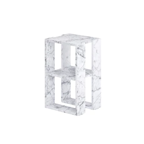 Éjjeliszekrény Lonie - Carrara Marble