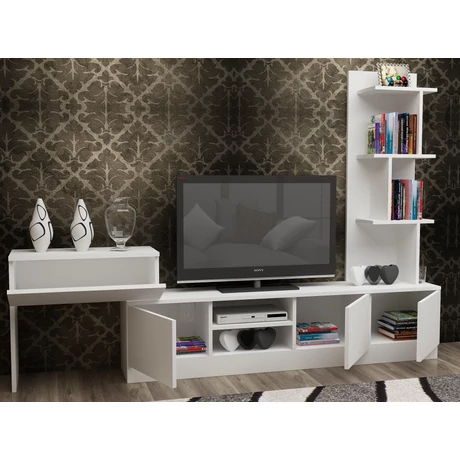 TV szekrény Team - White